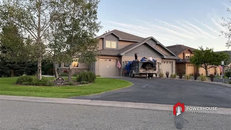Another completed home in the Lakeview HOA community